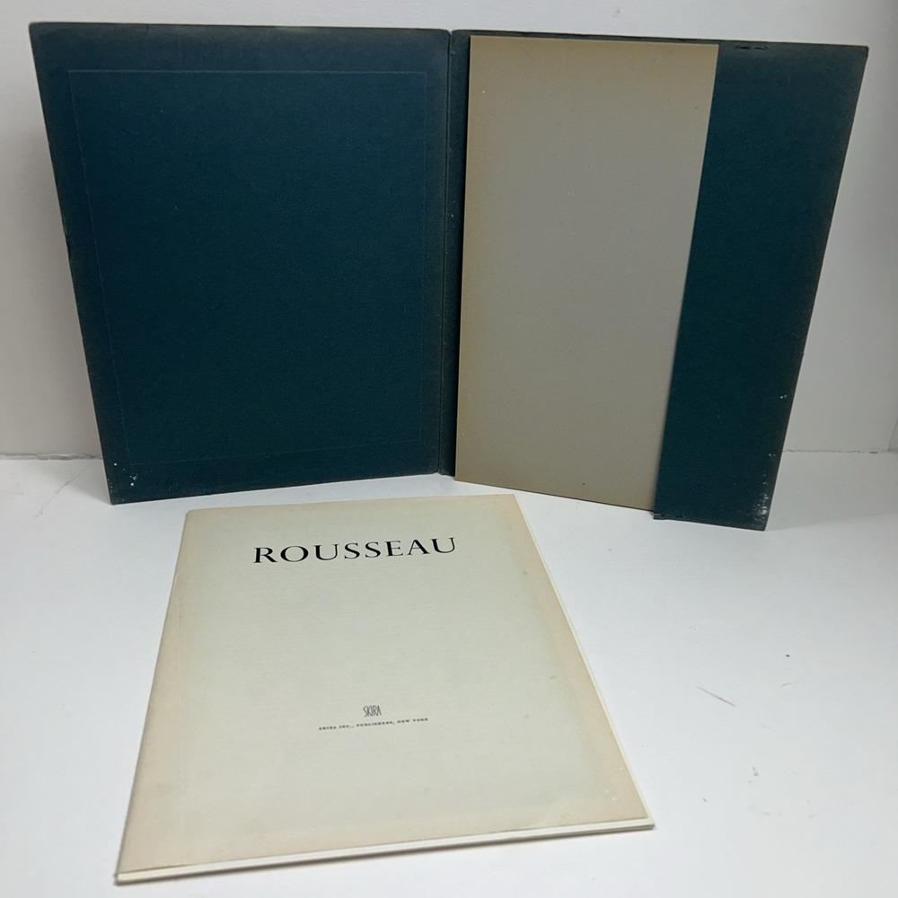 Henri Rousseau Skira Color Prints Colorplate Art Set Of 6 Printed In Switzerland - Picture 3 of 14
